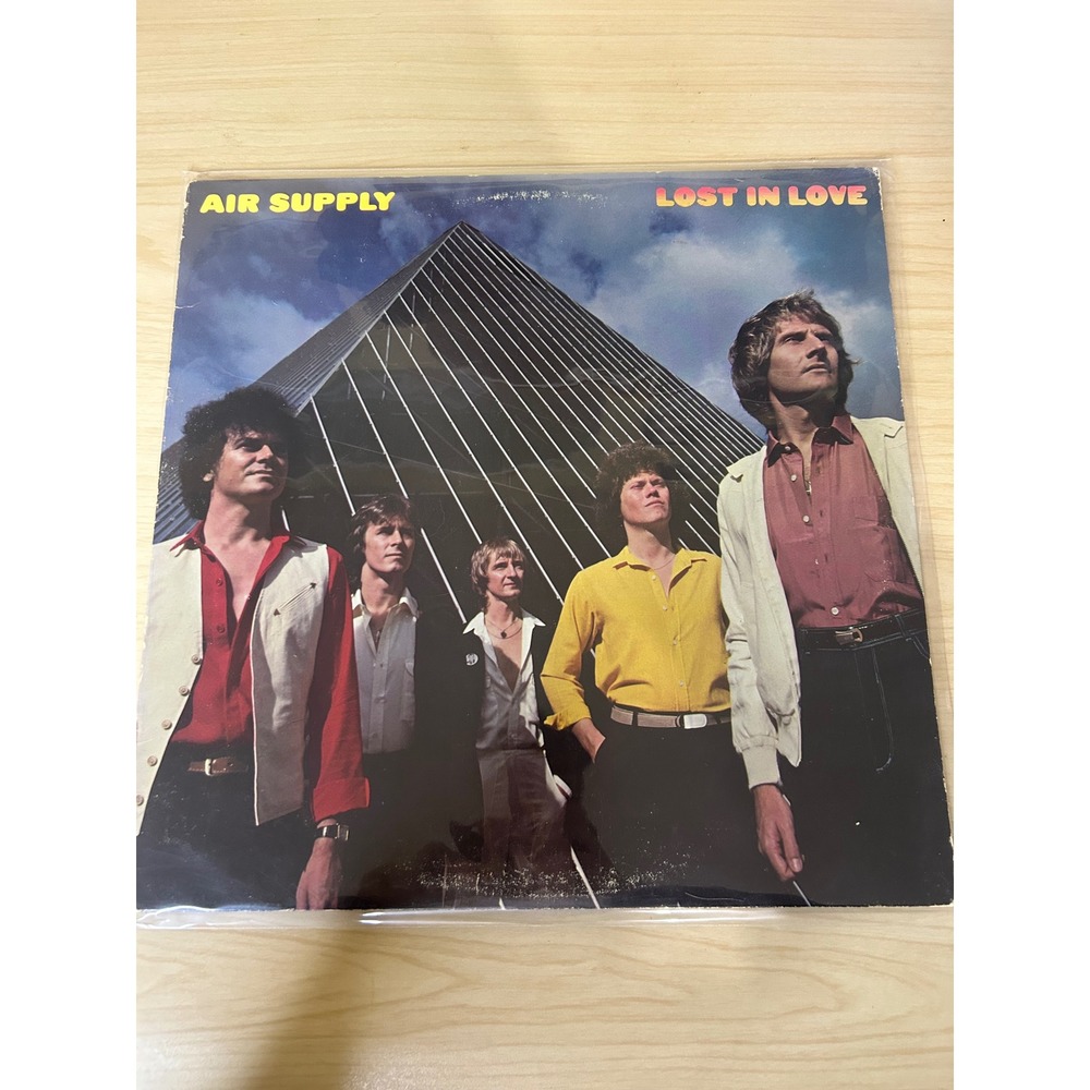 Air Supply Lost in Love Vinyl LP Record 1980 Arista AL 9530 All Out of Love 12"